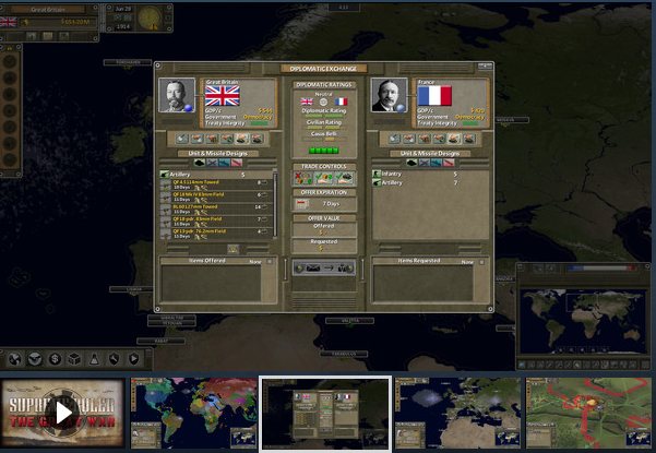 Supreme Ruler: The Great War DLC