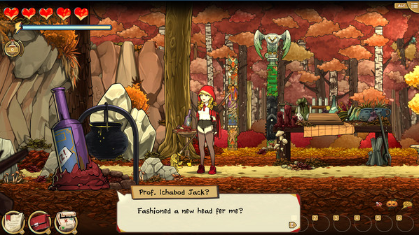 Scarlet Hood and the Wicked Wood