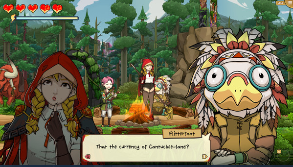 Scarlet Hood and the Wicked Wood