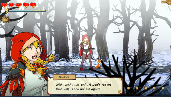 Scarlet Hood and the Wicked Wood